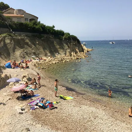 T2 Rez De Jardin 300m De Beaucours Sur Apartamento Sanary-sur-Mer